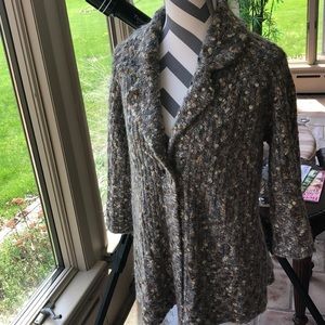 Susan Bristol, 1X , 3/4 sleeve cardigan